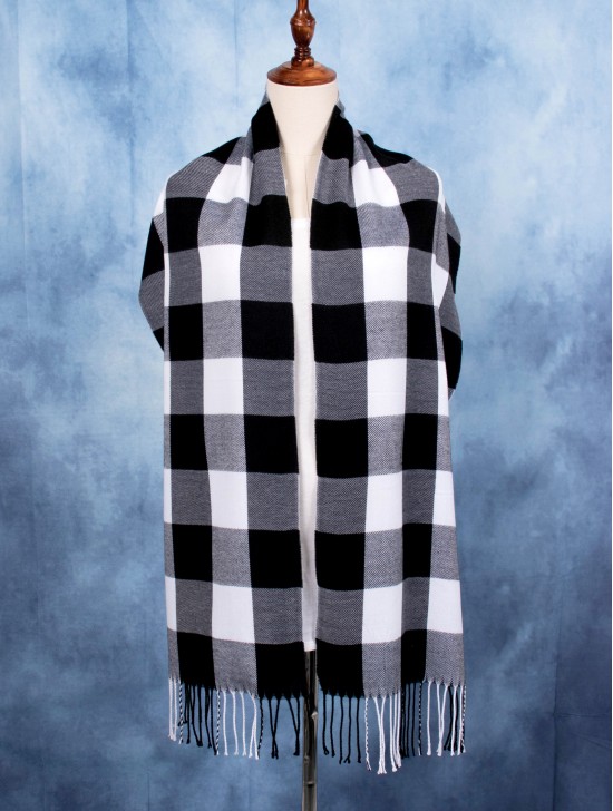 Fashion Plaid Premium Scarf